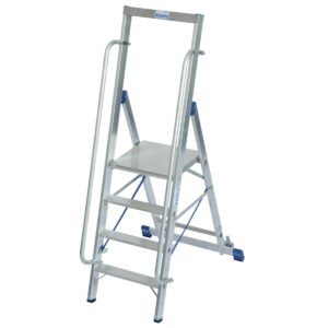 Krause STABILO Stufen-StehLeiter mit großer Standplattform 1x4 Stufen