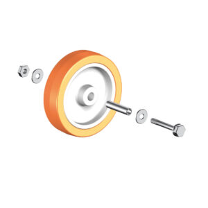 Layher Rad inklusive Achse