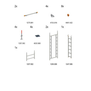 Layher SO-TO Treppen-KIT TYP II (2XDGL+1247006)