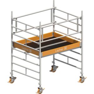 Layher UNI Kompakt Fahrgerüst P2 Gerüsthöhe 2,43 m