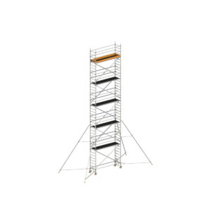 Layher UNI Standard P2 Fahrgerüst mit 5m Gerüststützen Gerüsthöhe 11,43 m