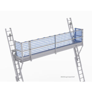 MAUDERER BAVARIA Leitern-Blitzgerüst als Dachschutzwand 2,5 m