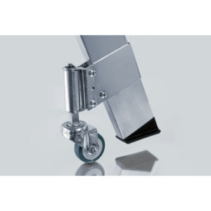 WAKÜ Lenkrollensatz für Little Jumbo Sicherheitstreppe bremsbar