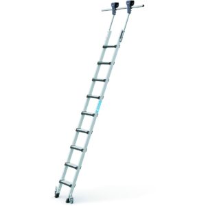 ZARGES Comfortstep Trec LH - Stufen-Regalleiter 9 Stufen