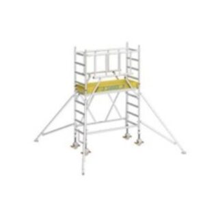 Das richtige Gewächshaus - problemlos und komfortabel 1 ZARGES Compactmaster S-PLUS 1T - Klappgerüst Arbeitshöhe 3,75 m