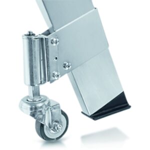 ZARGES Federbremsrollen für klappbare Sicherheitstreppe VE = 4 Stück