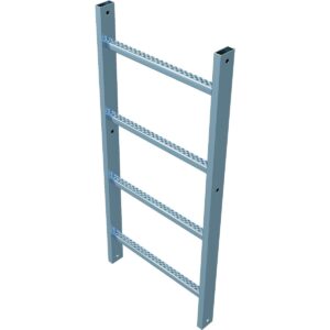 ZARGES Leiterteil Edelstahl V4A 2,80 m