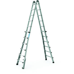 ZARGES Variotec V - Teleskopleiter 4 x 6 Sprossen