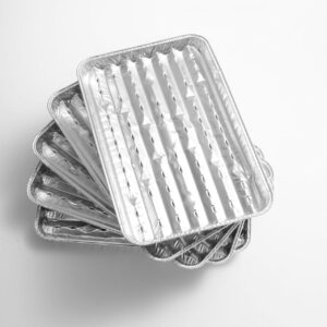 Alu-Grillpfanne, 34x23cm, 5er Pack 0250