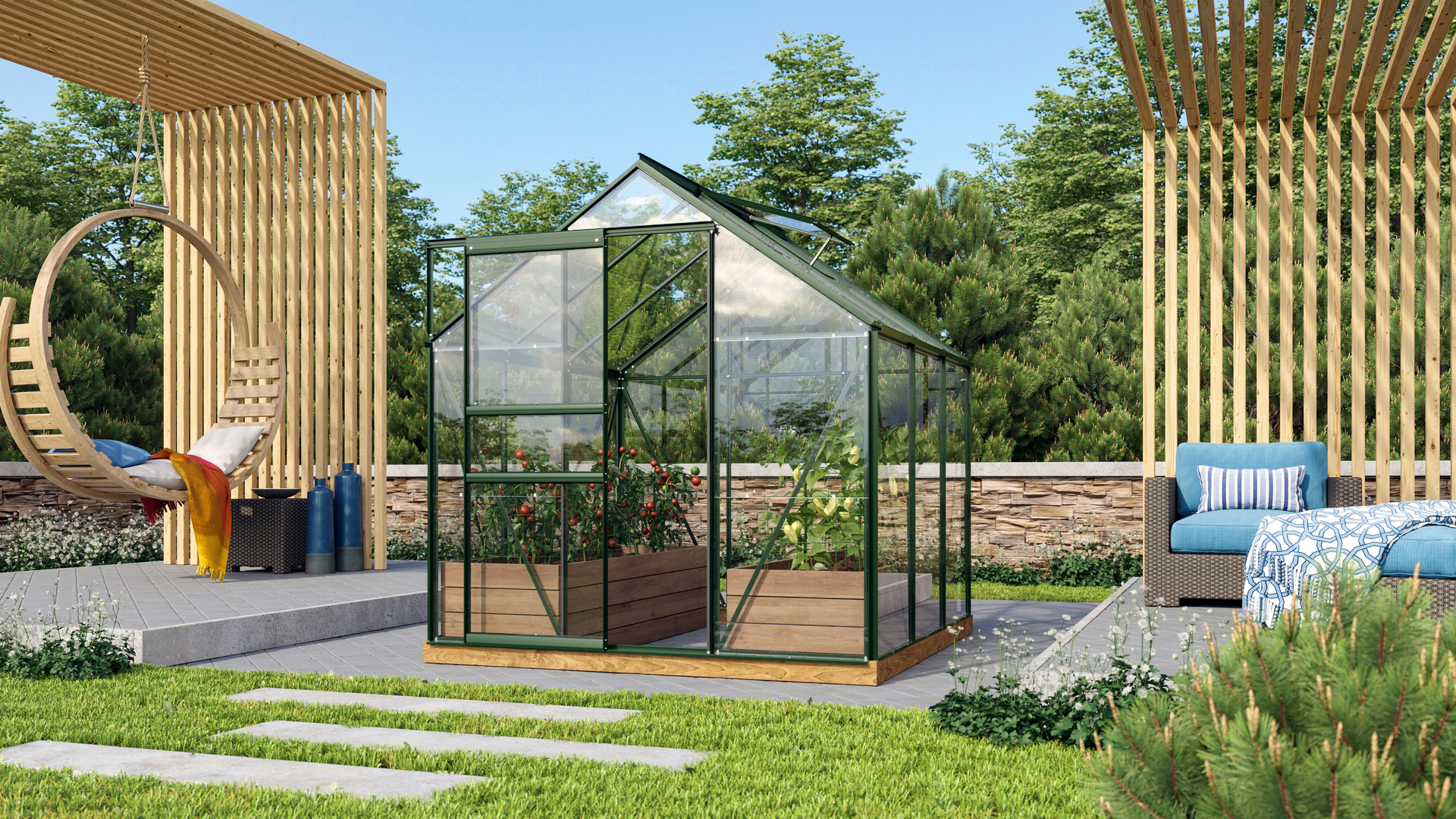 Gewächshaus Venus 3800 1 Gewächshaus Venus 3800