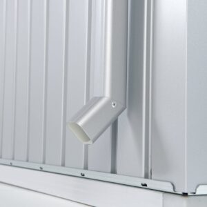 Regenfallrohr-Set für Gerätehaus Europa