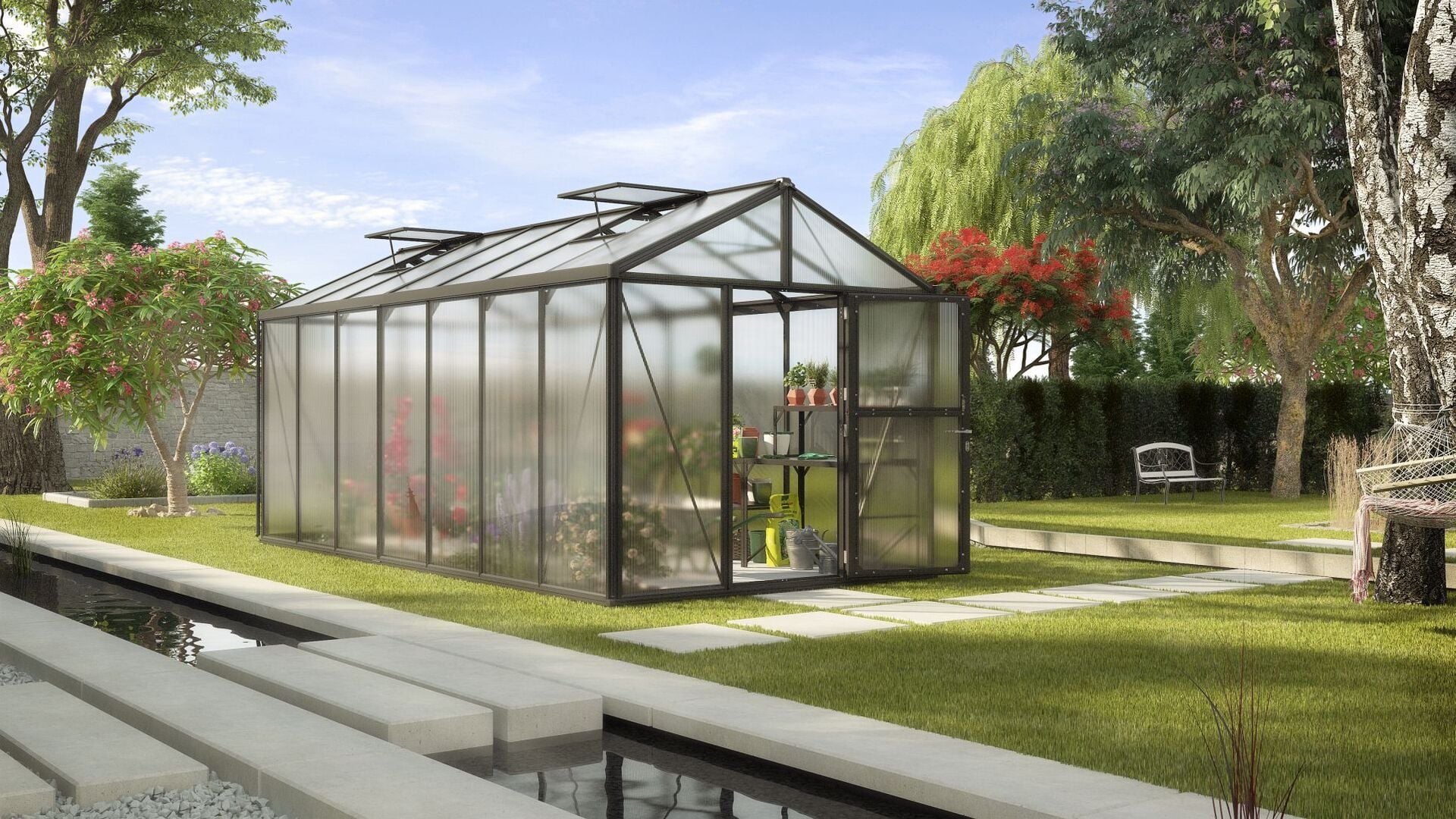 Gewächshaus Zeus 13800 1 Gewächshaus Zeus 13800