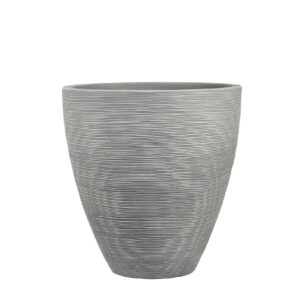 Topf mit Rillenoptik