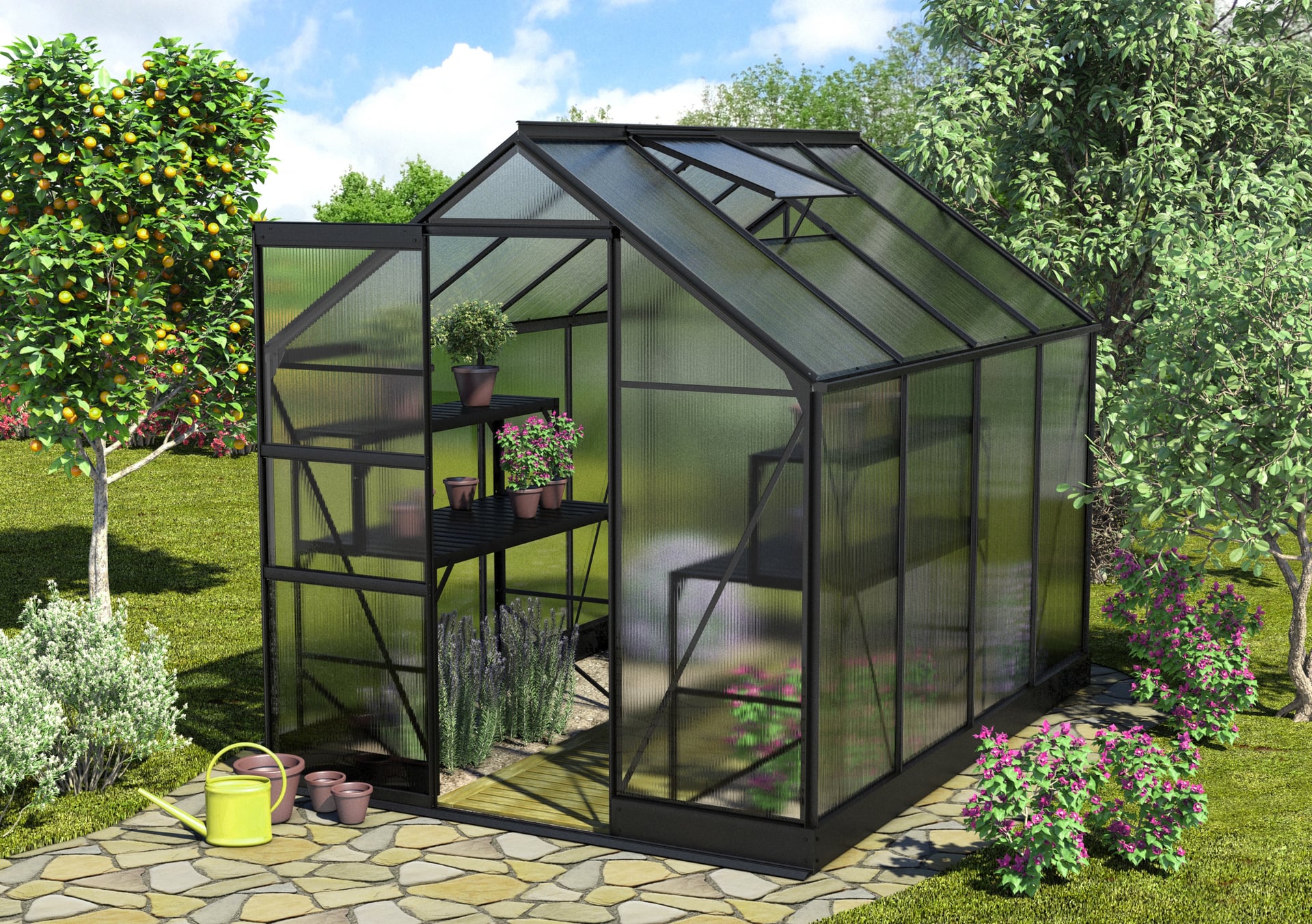 Gewächshaus Apollo 5000 1 Gewächshaus Apollo 5000