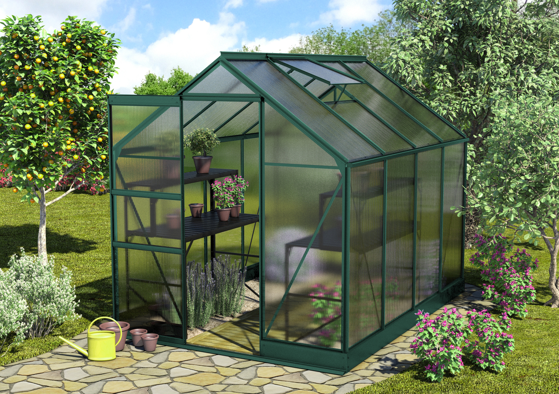 Gewächshaus Apollo 5000 1 Gewächshaus Apollo 5000