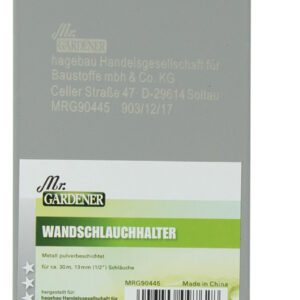 Wandschlauchhalter Metall für Hähne