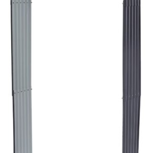 Holzunterstand mit Rundbogen