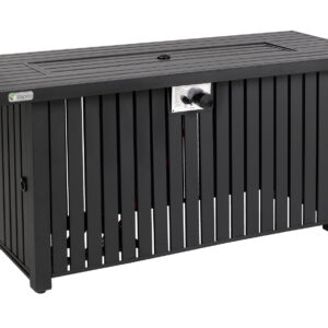 Gasfeuerstelle Topeka mit Glasumrandung