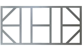 Fundamentbodenrahmen