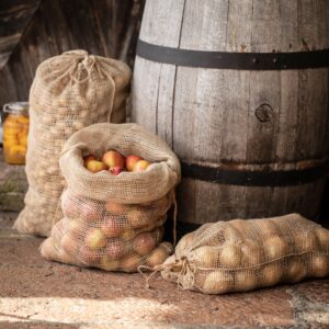 Jute Netzsäcke Large