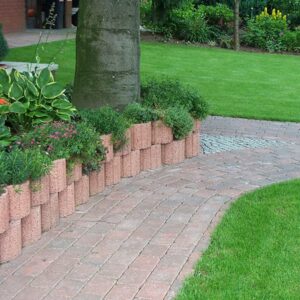 Pflasterstein Antik, gekantet