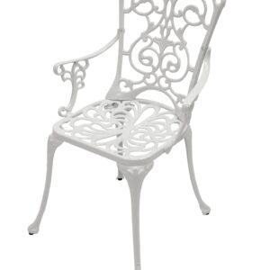 Sessel Jugendstil, Aluguss