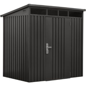 Premium Geräte-Pultdachhaus anthrazit