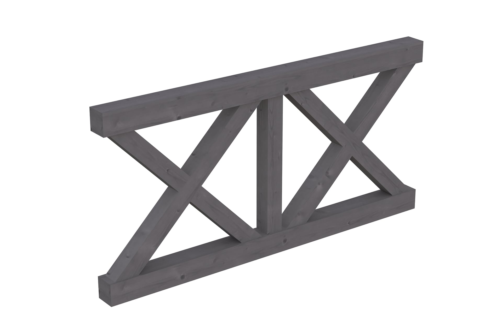 Brüstung Andreaskreuz 1 Brüstung Andreaskreuz