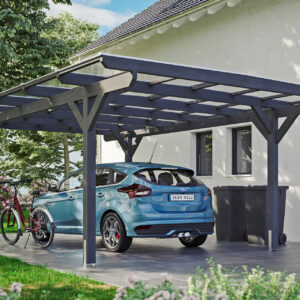 Carport Odenwald gerade Kopfbänder