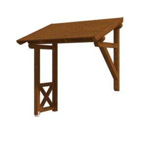 Vordach Paderborn 3 Pultdach