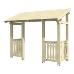 Vordach Paderborn 6 Pultdach