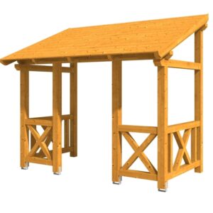 Vordach Paderborn 7 Pultdach