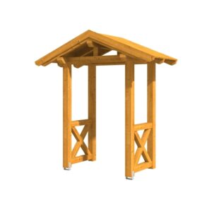 Vordach Siegen 4 Satteldach