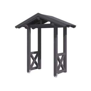 Vordach Siegen 4 Satteldach