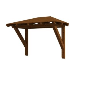 Vordach Wismar 1 Walmdach