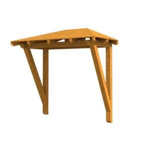 Vordach Wismar 2 Walmdach