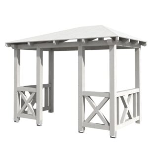 Vordach Wismar 7 Walmdach