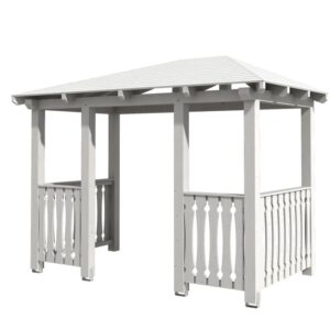 Vordach Wismar 8 Walmdach