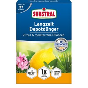 Langzeit Depotdünger für Zitrus & mediterrane Pflanzen