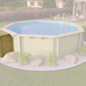 Technikbox für Karibu Pool, kesseldruckimprägniert