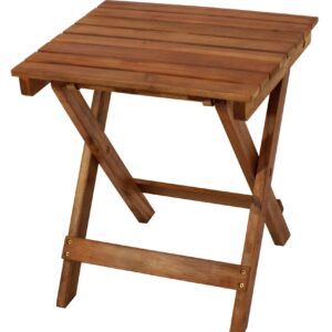 Klapp-Beistelltisch, Akazie geölt