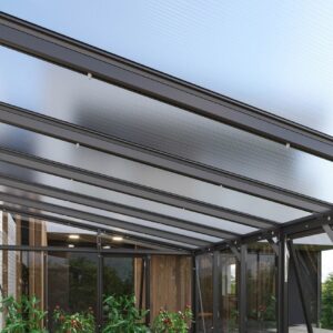 Pavillon-Nachrüstsatz, schwarz