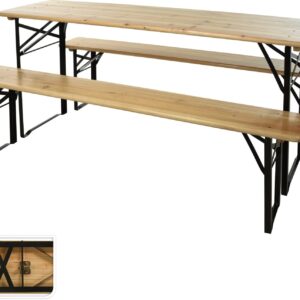 Festzeltgarnitur, 3-teilig