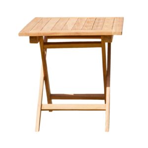 Beistelltisch Riva, 50x50x50cm, Teak FSC