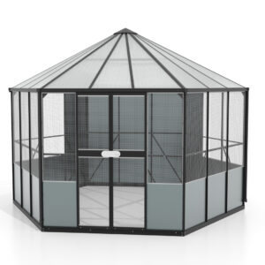 Vogelvoliere Circus 9000, 377x338cm