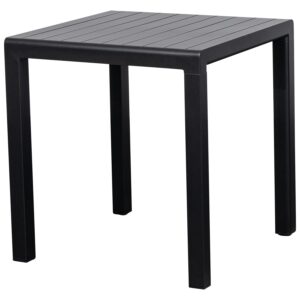 Bistrotisch 70x70cm, Alu anthrazit