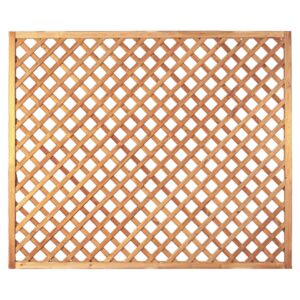 Diagonal-Rankzaun, genagelt