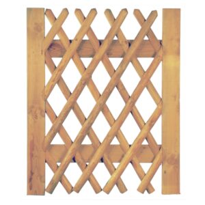 Jägerzaun Tor  Latten 55 mm, kdi braun