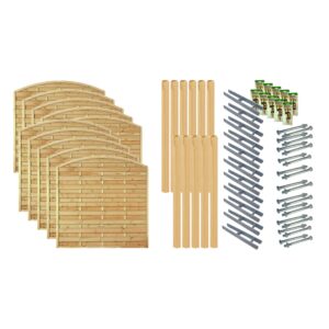 Sichtschutz Zaun-Set MADISON