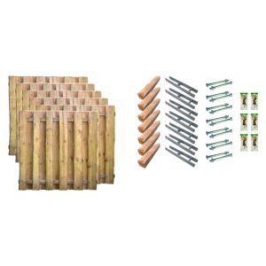 Sichtschutz Zaun-Set SEATTLE